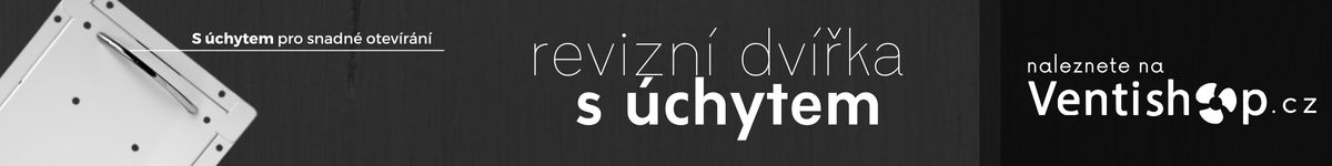 Revizní dvířka s úchytem