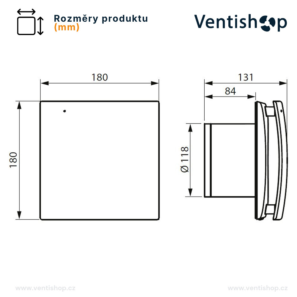 Malý axiální ventilátor Malý axiální ventilátor