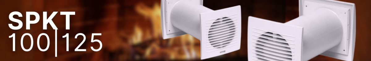 Ventilátory pro rozvod teplého vzduchu SPKT