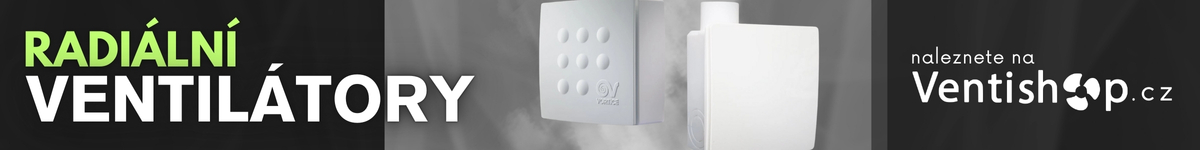 Radiální ventilátory