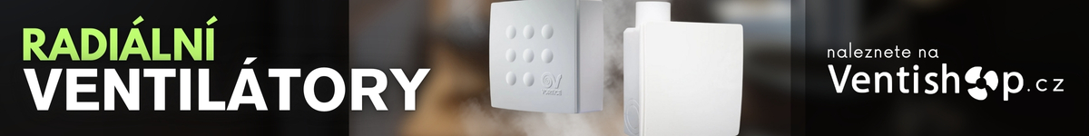 Radiální ventilátory