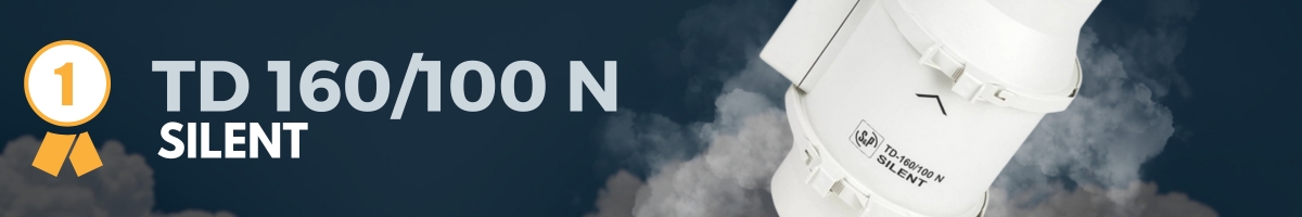 Výkonný potrubní ventilátor
