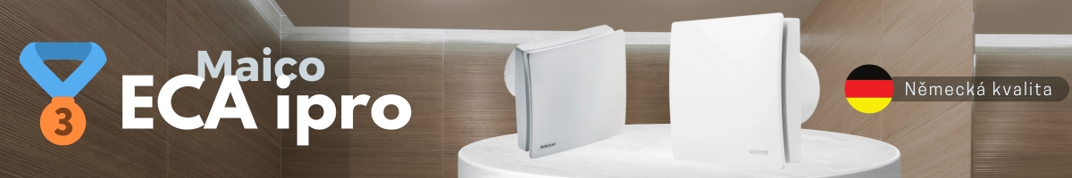 Nejtišší ventilátor Maico ECA ipro