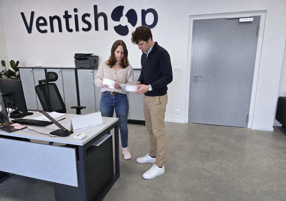 Ventishop - showroom - Tiskařská