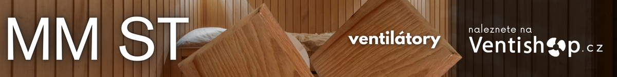 Axiální koupelnové ventilátory