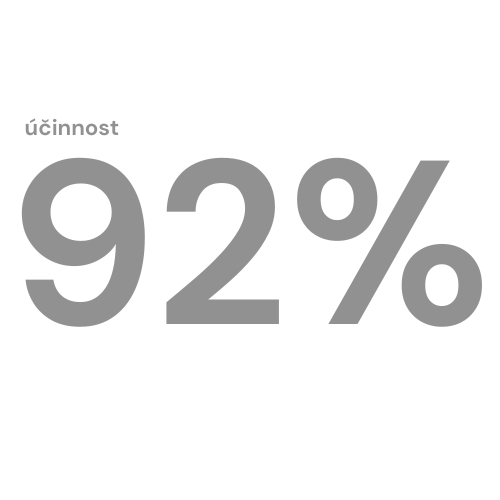 Vysoká účinnost rekuperační jednotky