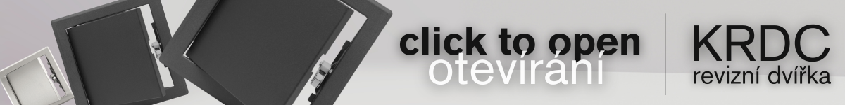 Revizní dvířka banner