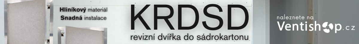 Revizní dvířka banner