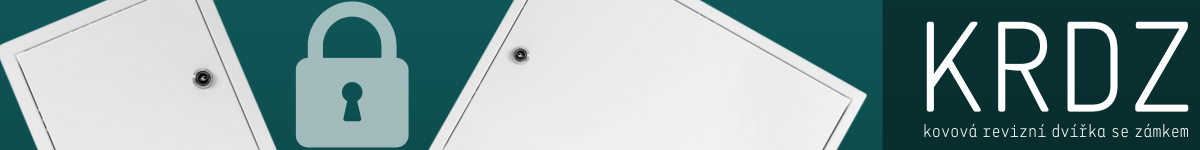 Revizní dvířka banner