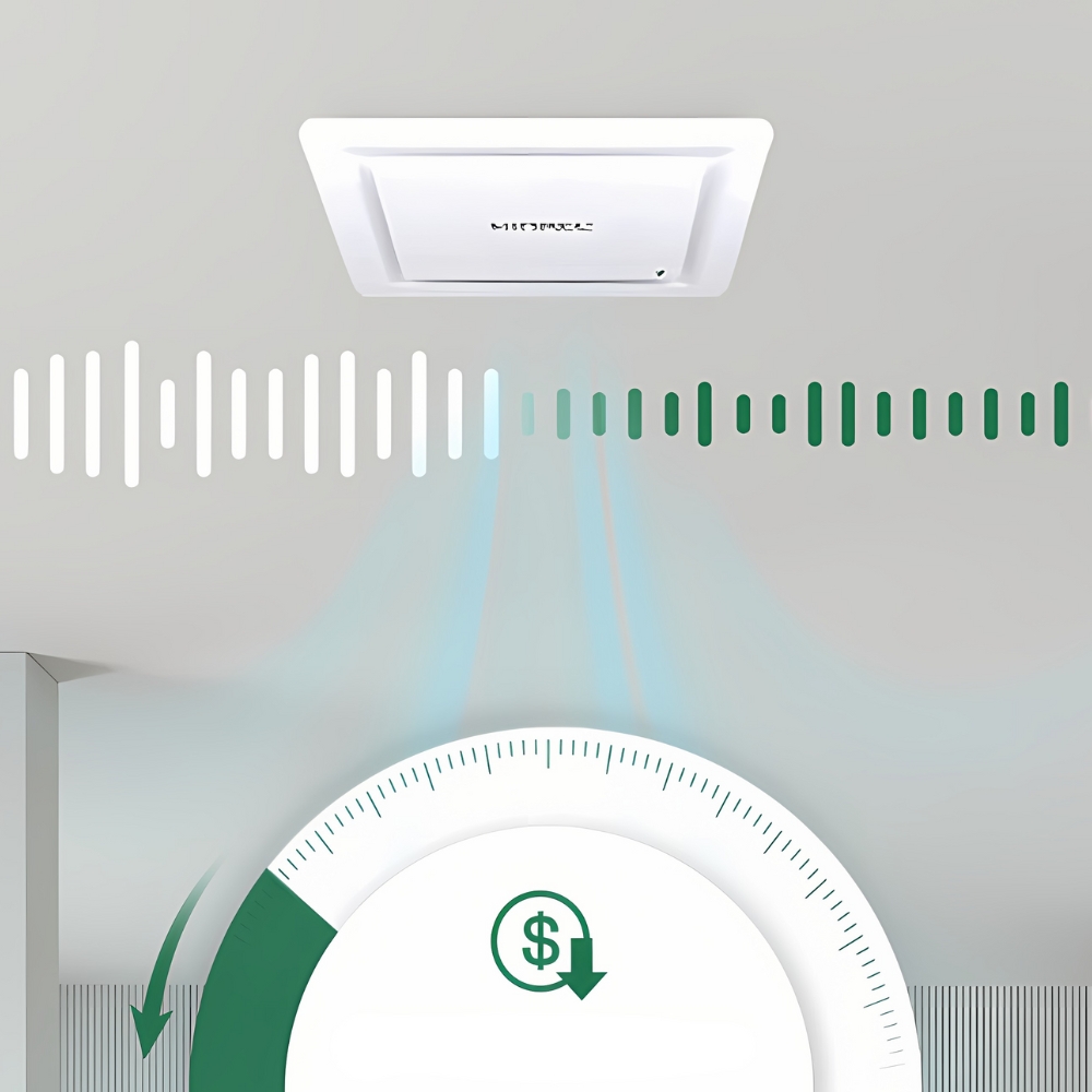 Zeroc Zaion HV-220 tichý radiální ventilátor se zpětnou klapkou