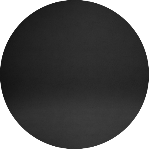 Černý matný talířový ventil