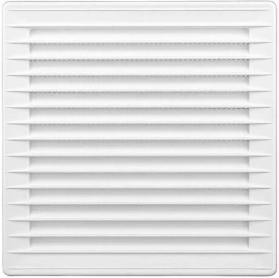 Bílá větrací mřížka