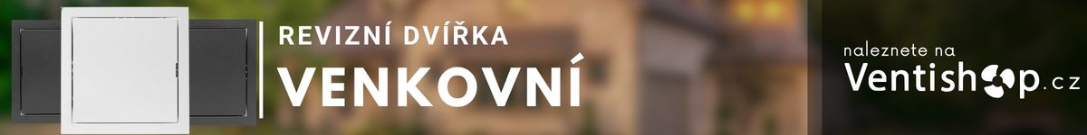 Revizní dvířka venkovní