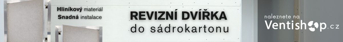 Hliníková revizní dvířka do sádrokartonu