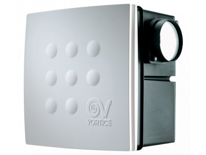 Vortice Quadro MICRO 100 I radiální ventilátor do koupelny k zabudování do podhledu