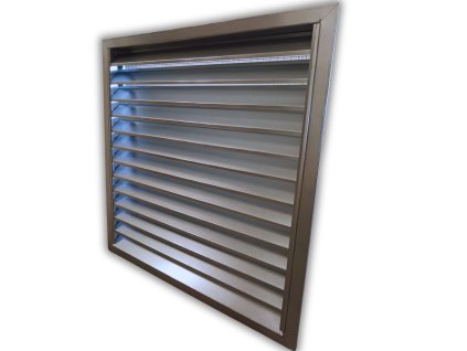 PZ 900x900 protidešťová žaluzie pozink