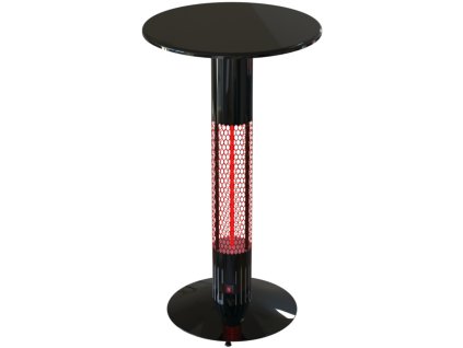 Odolný topný stůl s tepelným infrazářičem