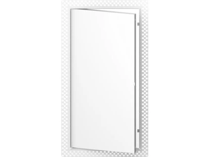 Kovová revizní dvířka bílá