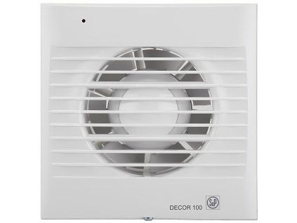 Malý bílý axiální ventilátor, bílý