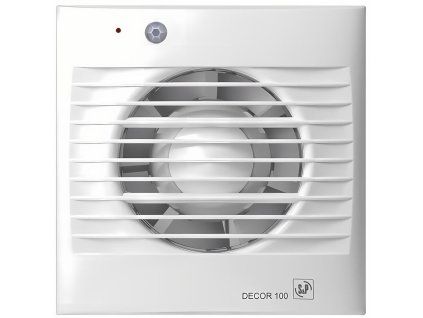Malý bílý axiální ventilátor, bílý