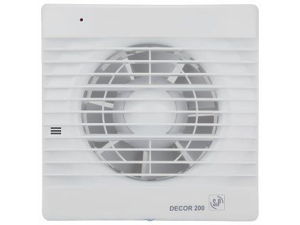 Malý bílý axiální ventilátor, bílý