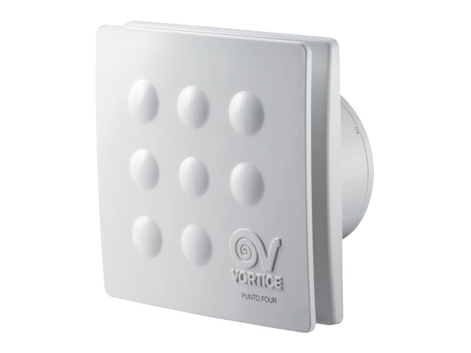 Vortice PUNTO FOUR MFO 90/3,5" T axiální ventilátor do koupelny s časovým doběhem