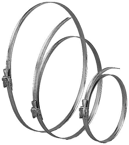 OSJ 60-110 mm ocelová spona, stahovací pásek