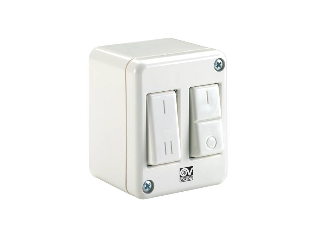 Vortice DUO vypínač a přepínač otáček