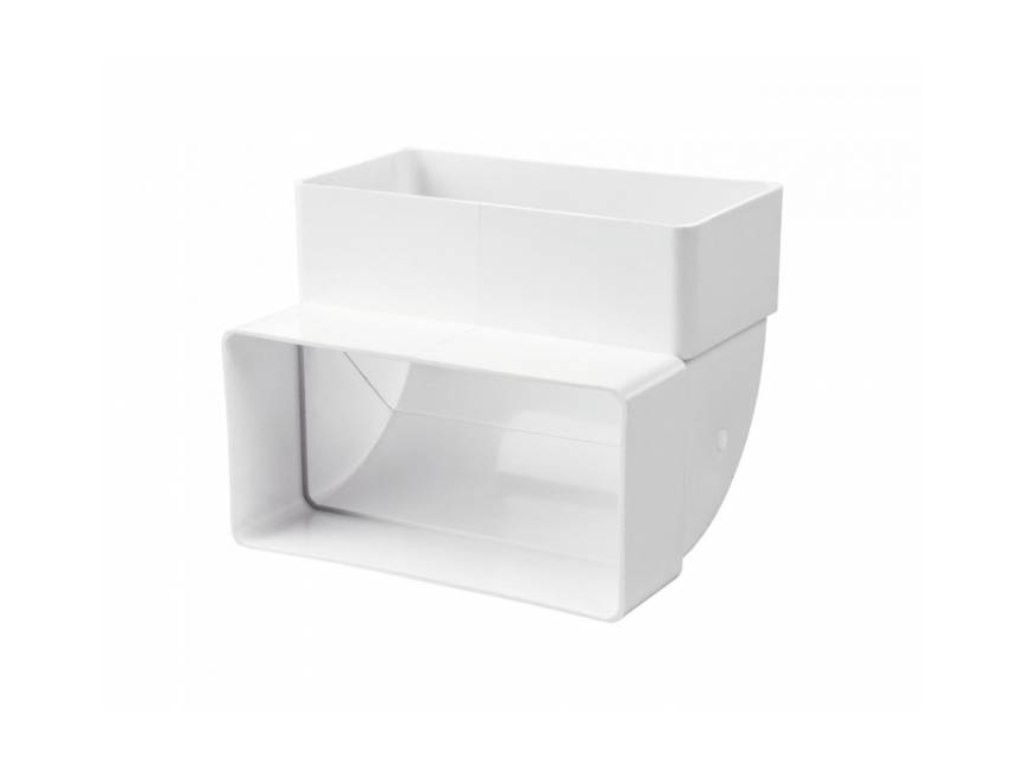 VP-OVP-110x55/90 vertikální 90° oblouk plastový