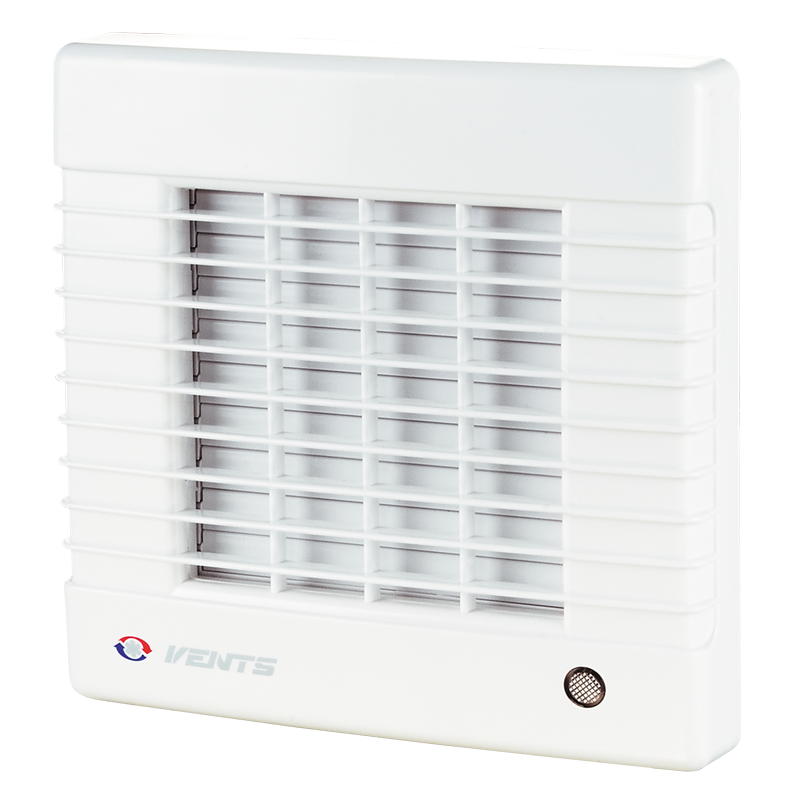 Vents 100 MATL TURBO axiální ventilátor s vyšším výkonem, žaluziovou klapkou a doběhem