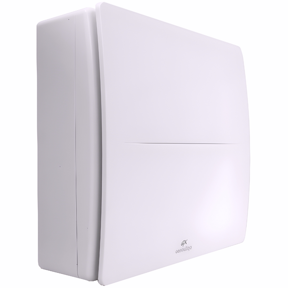 Aerauliqa QX80-T radiální ventilátor s kuličkovými ložisky a časovým doběhem