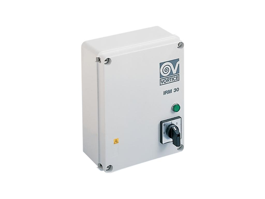 Vortice IRM 30 3-stupňový regulátor otáček pro jednofázové ventilátory 1,2A