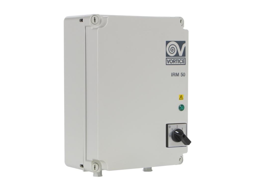 Vortice IRM 50 3-stupňový regulátor otáček pro jednofázové ventilátory 4,8A