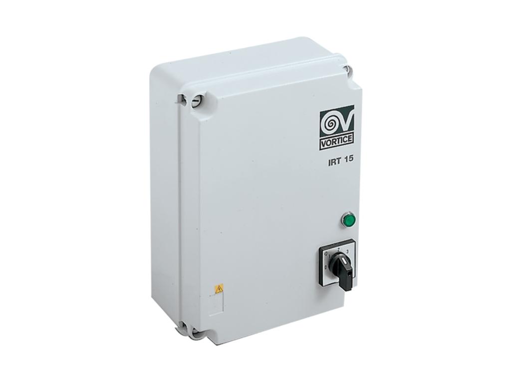 Vortice IRT 15 3-stupňový regulátor otáček pro třífázové ventilátory 0,75A