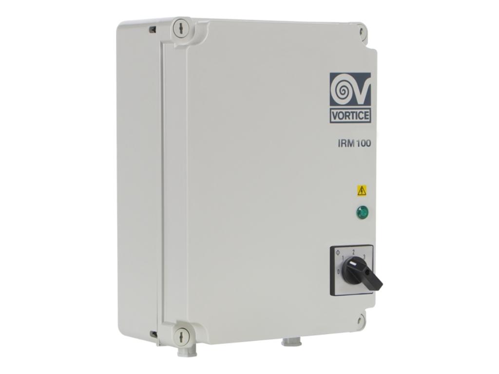 Vortice IRT 100 3-stupňový regulátor otáček pro třífázové ventilátory 9,5A