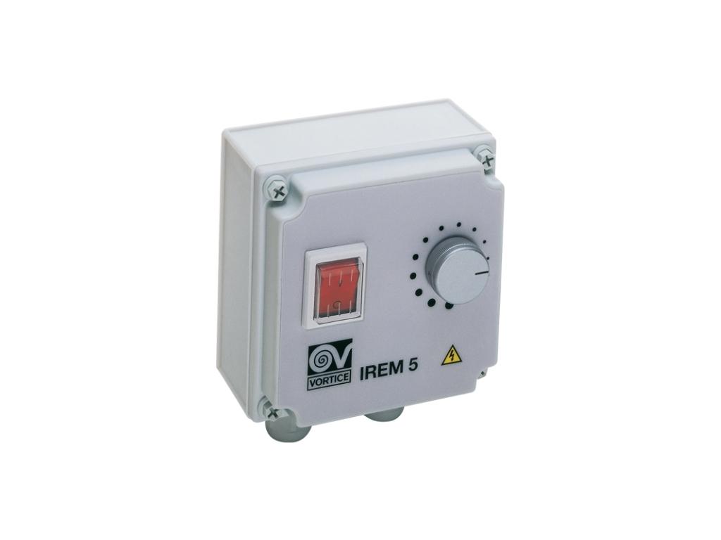 Vortice IREM 5 plynulý regulátor otáček pro jednofázové ventilátory 5A