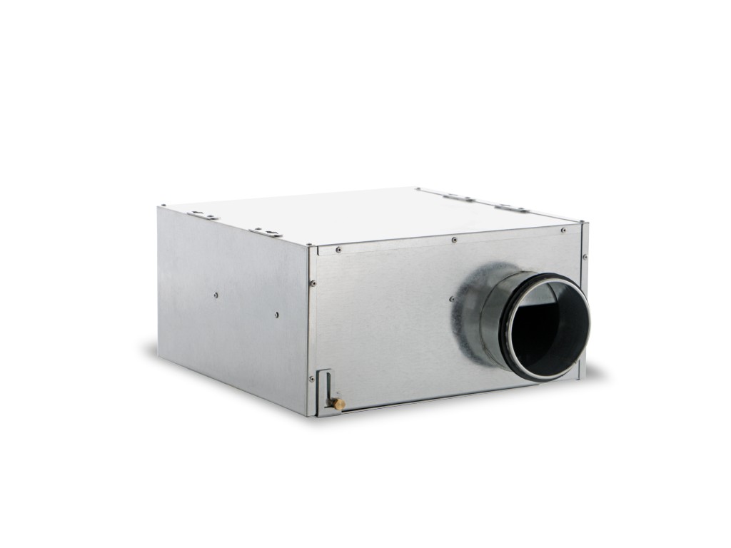 Vortice CA-IL 125 QUIET ES tichý radiální potrubní skříňový ventilátor s EC motorem