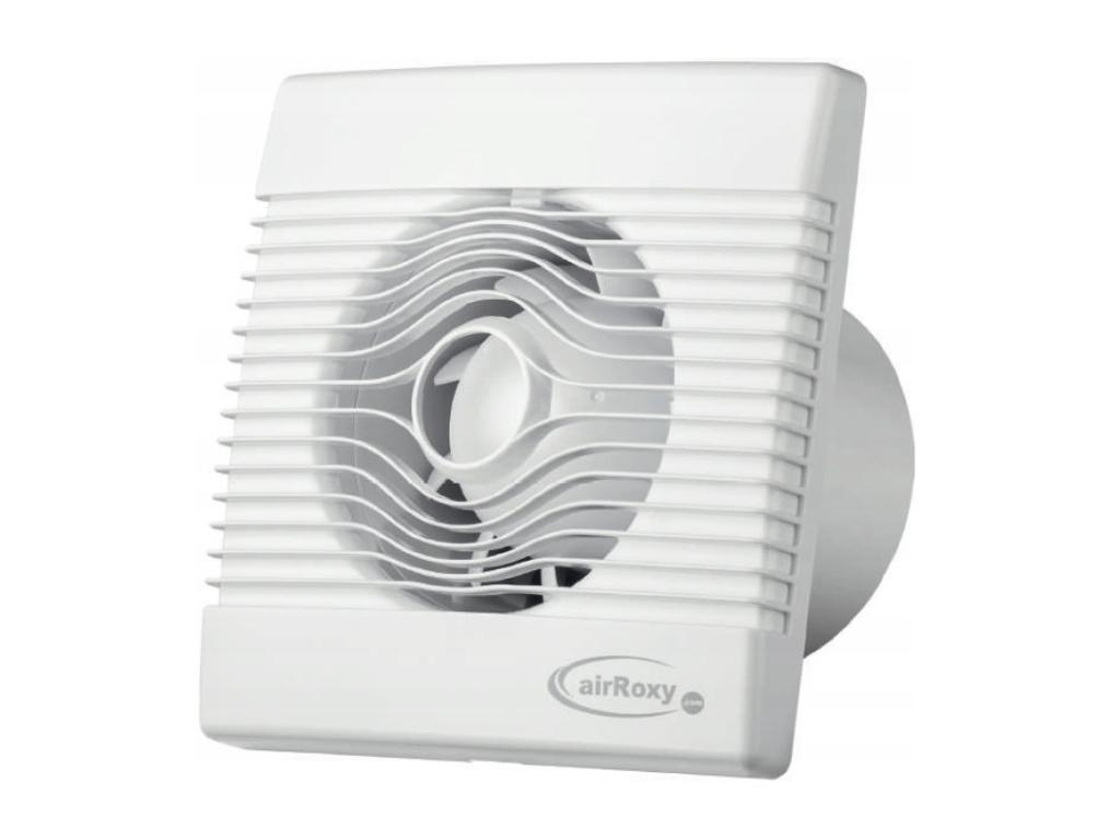 airRoxy pRemium 120 TS koupelnový axiální ventilátor s easovým dobihem