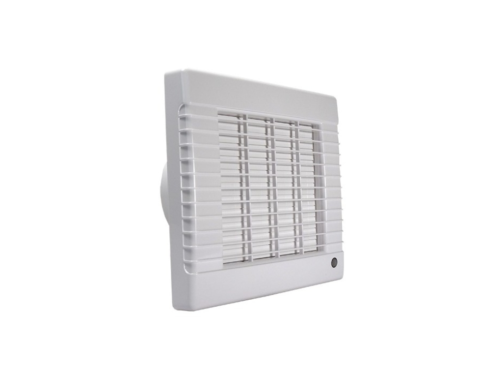 LVZ 125 ECO úsporný axiální ventilátor s žaluziovou klapkou a časovým doběhem