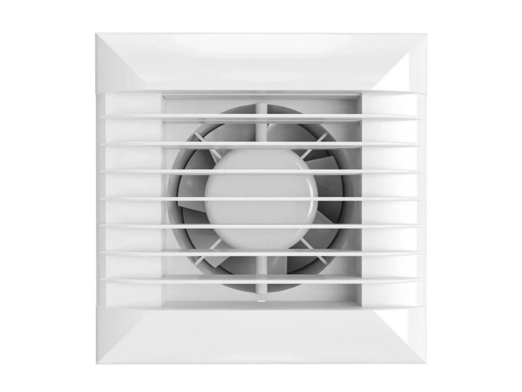LEAZW 125 axiální ventilátor s automatickou žaluzií, doběhem a hygrostatem