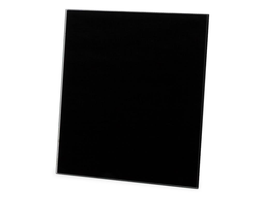 airRoxy dRim 100 TS BB ventilátor s časovým doběhem (ventilátor včetně čelního krytu) Materiál: Sklo, Barva: Černá matná