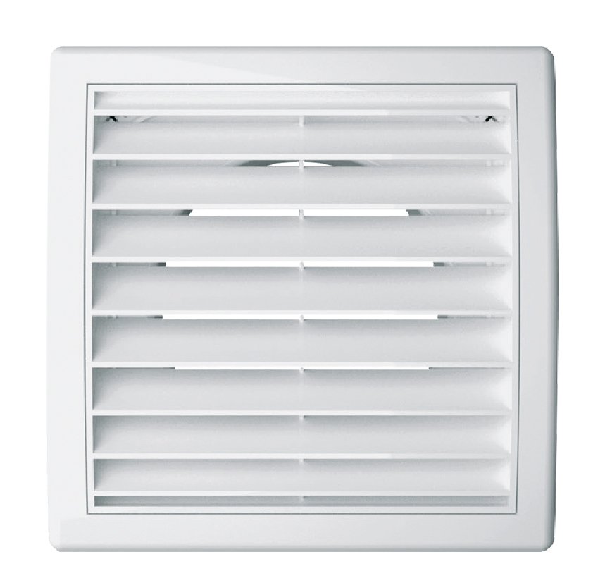 LG 125 ED N plastová větrací mřížka bílá