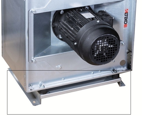 RFU-225-PD-E podstavná deska pro průmyslový radiální ventilátor Alteko RFU