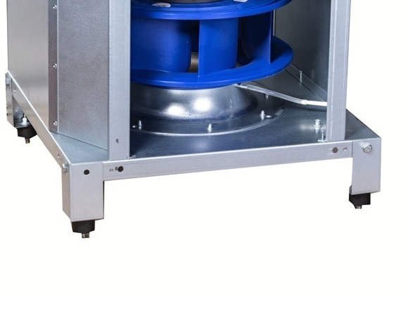 RFU-560-630-NOH-Z nožičky pro průmyslový radiální ventilátor Alteko RFU