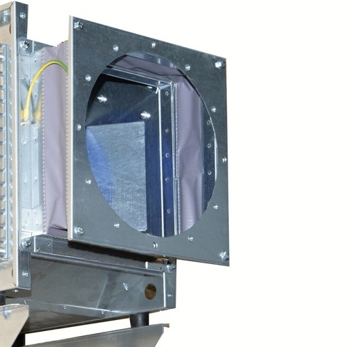 RFU-450-PRK-Z přechod na kruh pro průmyslový radiální ventilátor Alteko RFU