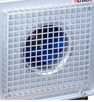 RFU-355-MSV-Z mřížka sání - výtlaku pro průmyslový radiální ventilátor Alteko