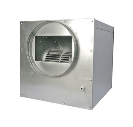 TORIN Metal Box 1500 průmyslový spolehlivý radiální ventilátor se zabudováním do železné konstrukce