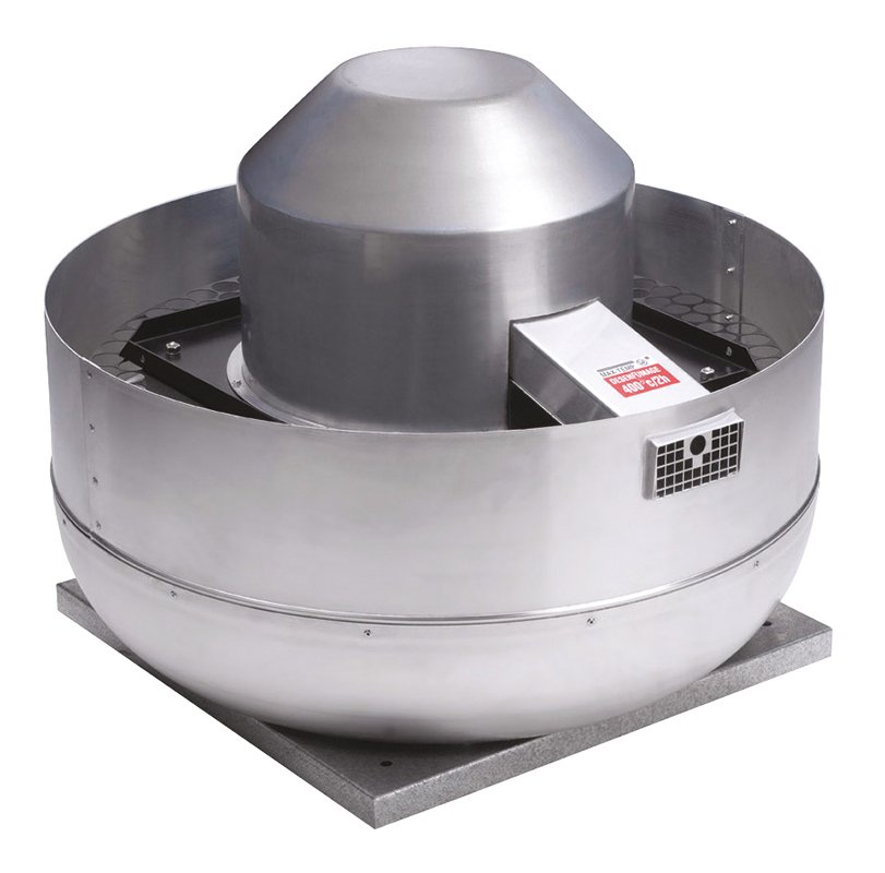 CTVB/4-315 N odolný střešní ventilátor pro odtah horkého vzduchu