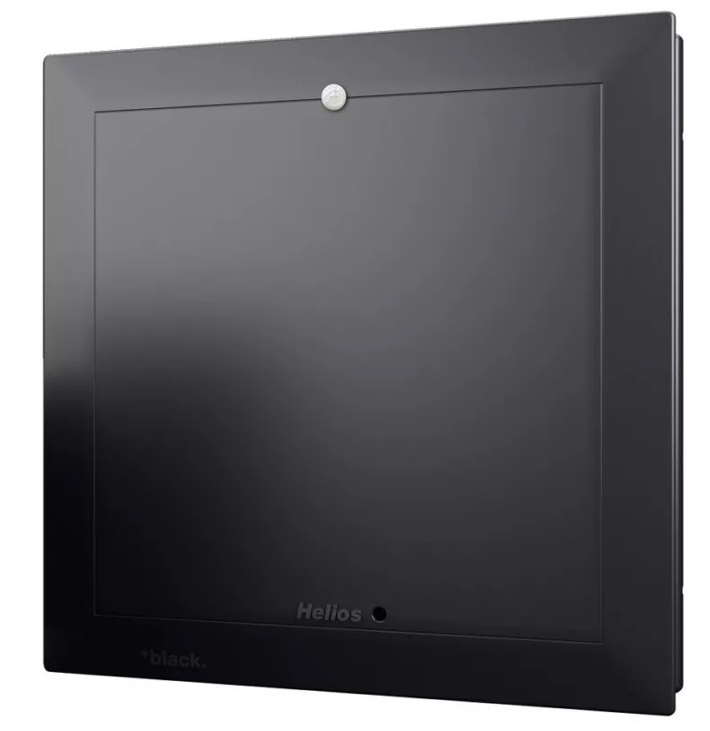 Čelní kryt Helios ELS-FB-P BLACK pro ventilátor Helios ELS-VP