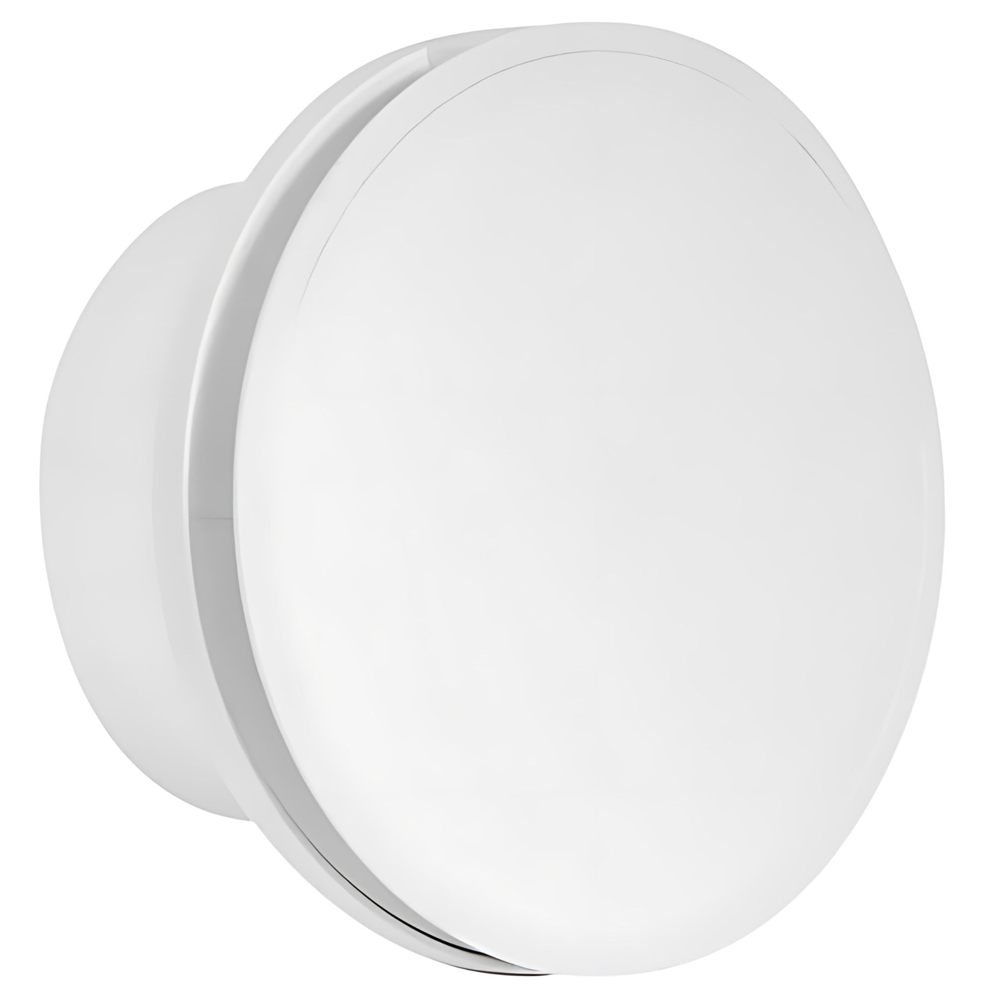 EAT125HT kruhový axiální koupelnový ventilátor s hygrostatem a časovým doběhem, bílá